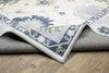 Oriental Weavers Addison ADD05 Blue/ Green Machine Washable Area Rug by PRINTS Backing Image
