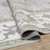 Oriental Weavers Addison ADD06 Blue/ Green Machine Washable Area Rug by PRINTS Close-up Image