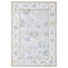 Oriental Weavers Addison ADD06 Blue/ Green Machine Washable Area Rug by PRINTS Close-up Image