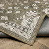 Oriental Weavers Addison ADD07 Brown/ Ivory Machine Washable Area Rug by PRINTS Backing Image