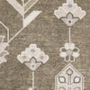 Oriental Weavers Addison ADD07 Brown/ Ivory Machine Washable Area Rug by PRINTS Close-up Image