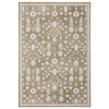 Oriental Weavers Addison ADD07 Brown/ Ivory Machine Washable Area Rug by PRINTS Close-up Image
