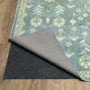 Oriental Weavers Addison ADD08 Teal/ Green Machine Washable Area Rug by PRINTS main image