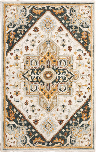 Oriental Weavers Alfresco 28407 Ivory/Charcoal Area Rug Main Image