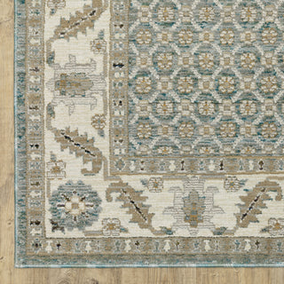 Oriental Weavers Andorra 2429A Area Rug Corner Image