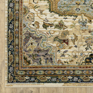 Oriental Weavers Andorra 2451B Area Rug Corner Image