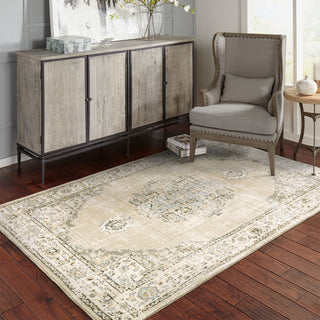 Oriental Weavers Andorra 303D0 Beige/Ivory Area Rug Lifestyle Image Feature