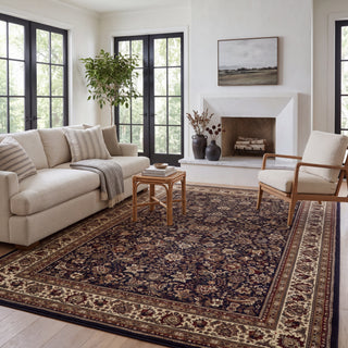 Oriental Weavers Ariana 213K8 Black/Ivory Area Rug Lifestyle Image