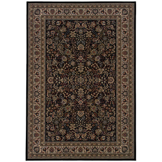 Oriental Weavers Ariana 213K8 Black/Ivory Area Rug 5' 3 X  7' 9