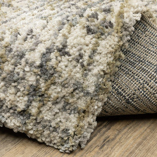 Oriental Weavers Aspen 2877B Ivory / Gold Area Rug Backing Image