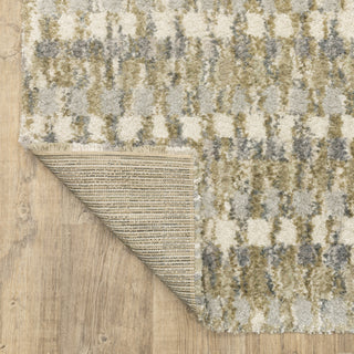 Oriental Weavers Aspen 3052A Gold / Grey Area Rug Backing Image