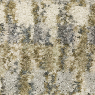Oriental Weavers Aspen 3052A Gold / Grey Area Rug Close-up Image
