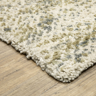 Oriental Weavers Aspen 3154E Ivory / Gold Area Rug Corner Image