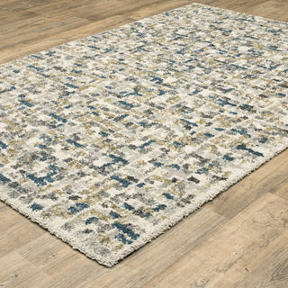 Oriental Weavers Aspen 3514A Ivory / Blue Area Rug Alternate Image