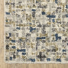 Oriental Weavers Aspen 3514A Ivory / Blue Area Rug Corner Image