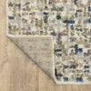 Oriental Weavers Aspen 3514A Ivory / Blue Area Rug Backing Image