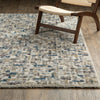 Oriental Weavers Aspen 3514A Ivory / Blue Area Rug Lifestyle Image Feature
