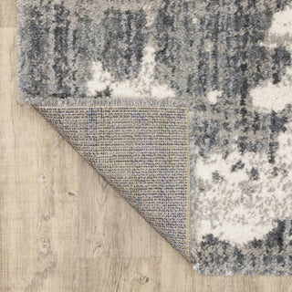 Oriental Weavers Aspen 003H9 Grey/Ivory Area Rug Backing Image