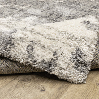 Oriental Weavers Aspen 003H9 Grey/Ivory Area Rug Backing Image