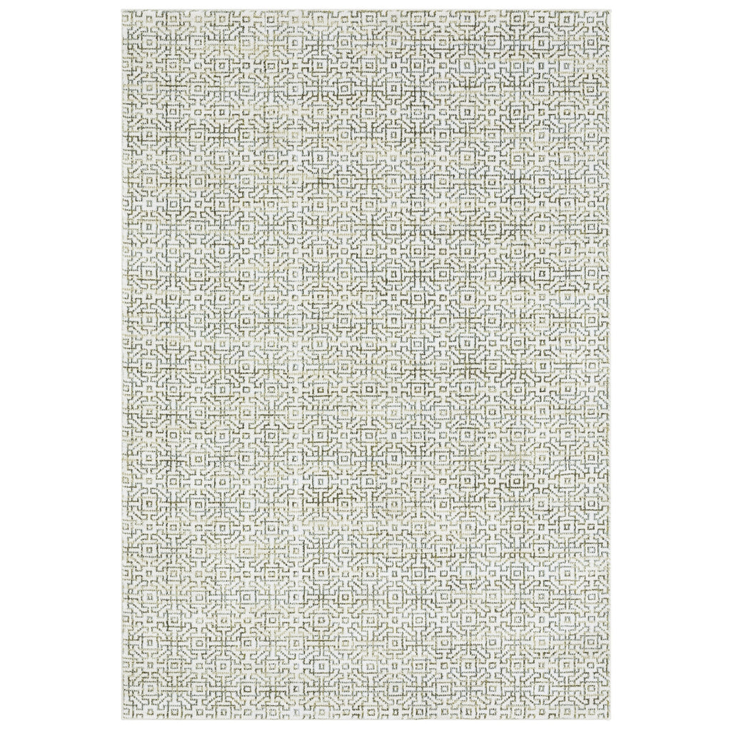 Oriental Weavers Atlas 3721K Ivory/ Green Area Rug main image