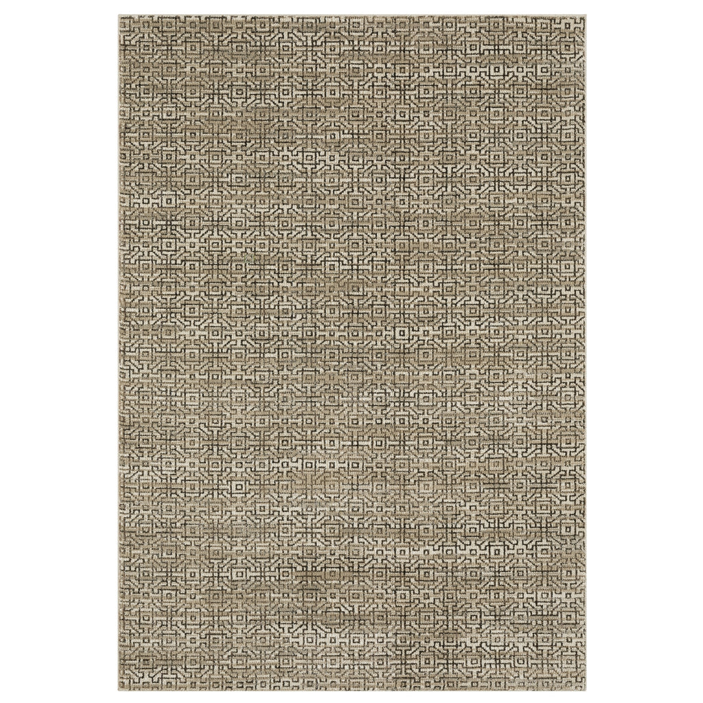 Oriental Weavers Atlas 3721S Brown/ Beige Area Rug main image