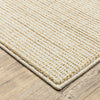 Oriental Weavers Atlas 3723N Ivory/ Gold Area Rug Corner Image