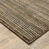Oriental Weavers Atlas 3723T Brown/ Beige Area Rug Corner Image