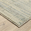 Oriental Weavers Atlas 3723U Ivory/ Blue Area Rug Corner Image