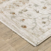Oriental Weavers Avalon AVA01 Ivory/ Beige Area Rug Corner Image