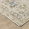 Oriental Weavers Avalon AVA02 Beige/ Blue Area Rug Corner Image