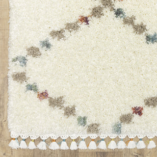 Oriental Weavers Axis AX08A Ivory/Multi Area Rug Corner Image