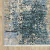 Oriental Weavers Bauer 041L2 Blue/Beige Area Rug Corner Image