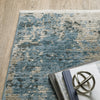 Oriental Weavers Bauer 041L2 Blue/Beige Area Rug Corner Image