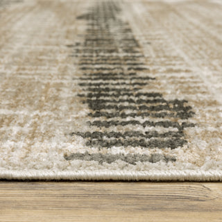 Oriental Weavers Bauer 8120D Beige/Charcoal Area Rug Pile Image