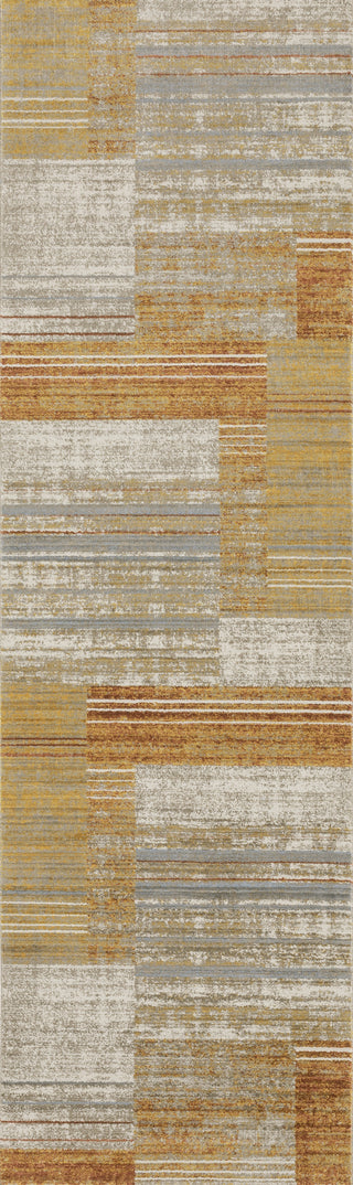 Oriental Weavers Bauer 090R2 Rust/Gold Area Rug Runner Image