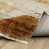 Oriental Weavers Bauer 090R2 Rust/Gold Area Rug Backing Image