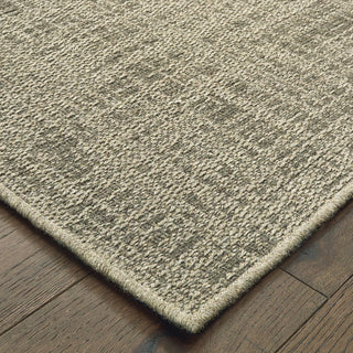 Tommy Bahama Boucle 4829E Grey Area Rug Corner Image