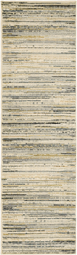 Oriental Weavers Bowen 1332J Ivory Gold Area Rug Runner Image