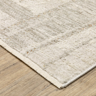 Oriental Weavers Branigan BRG04 Beige / Gold Area Rug Corner Image