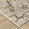Oriental Weavers Branigan BRG05 Beige / Gold Area Rug Corner Image