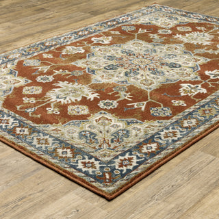 Oriental Weavers Branson BR04A Rust/Beige Area Rug Alternate Image