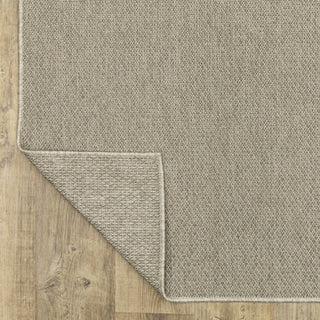 Oriental Weavers Caicos CA07A Grey/Grey Area Rug Backing Image
