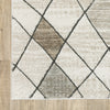 Oriental Weavers Cambria 4928A Beige/Grey Area Rug Corner Image
