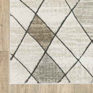 Oriental Weavers Cambria 4928A Beige/Grey Area Rug Corner Image