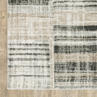 Oriental Weavers Cambria 055X2 Beige/Charcoal Area Rug Corner Image