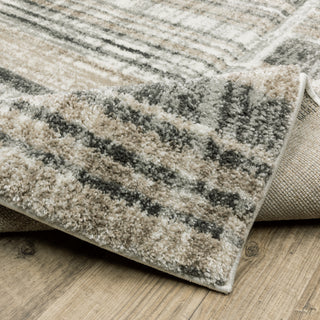 Oriental Weavers Cambria 055X2 Beige/Charcoal Area Rug Backing Image