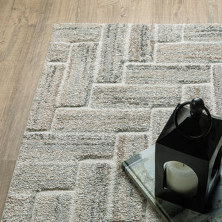 Oriental Weavers Cambria 093L2 Ivory/Beige Area Rug Corner Image