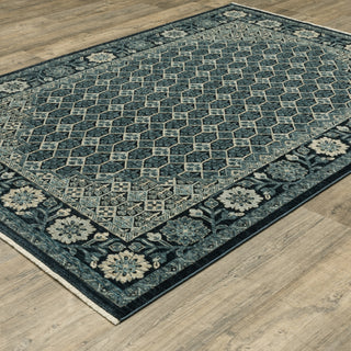 Oriental Weavers Capella CAP03 Blue/Ivory Area Rug