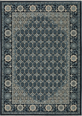 Oriental Weavers Capella CAP03 Blue/Ivory Area Rug