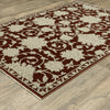 Oriental Weavers Capella CAP08 Red/Beige Area Rug